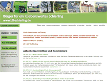 Tablet Screenshot of bfl-schierling.de